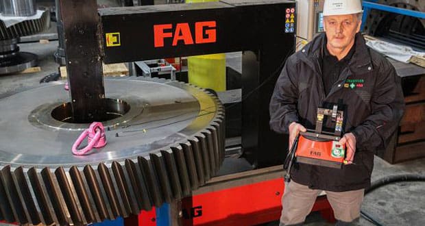 Induction heater from Schaeffler cuts heating times for large workpieces at TAKRAF