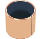 GGB DU-B dry plain bearings with bronze backing and metal polymer composite materials