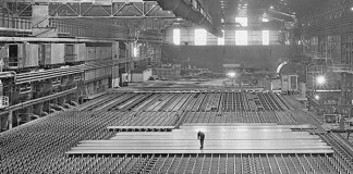 Metal Alloy Bearings Keep Steel Cooling Beds Rolling