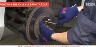 NSK – How to replace a Hub Bearing – Important points for fitting and removal