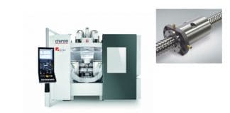 Collaboration between CHIRON Group and NSK : Machining centers feature ball screws with nut cooling to increase surface quality of milled parts
