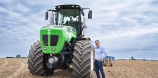 Food group develops world’s first hybrid biomethane and electric tractor