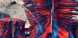 Changing to NSK Molded-Oil bearings reduces maintenance costs at a car wash