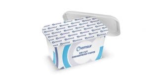 EMSUR develops a greaseproof paper lid for Upfield, who has launched a full paper packaging solution for its plant butters and spreads.