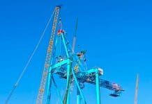 Liebherr Ship-to-Shore Cranes Assembled Efficiently at Port
