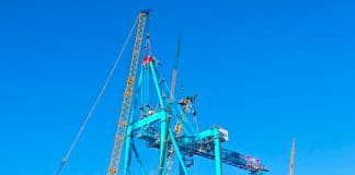 Liebherr Ship-to-Shore Cranes Assembled Efficiently at Port