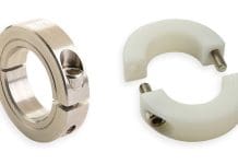 Rigid Couplings and Shaft Collars from Ruland for Food Equipment Applications