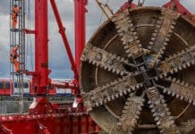 Custom-Built Gantry System Aids HS2 TBMs Removal