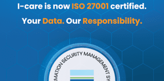 Leading Predictive Maintenance Provider I-care Achieves ISO 27001 Certification